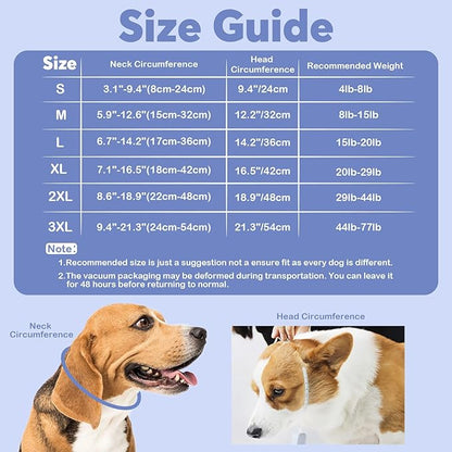IDOMIK Dog Recovery Collar, Waterproof Soft Dog Cone After Surgery, Comfy - Image 2