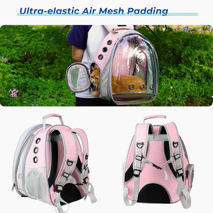 Lollimeow Cat Carrier Backpack, Expandable Bubble Pet Carrier - Image 8