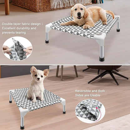 Elevated Outdoor Dog Bed Updated Raised Pet Cot Cooling Puppy Bed Lifted Dog Bed - Image 3