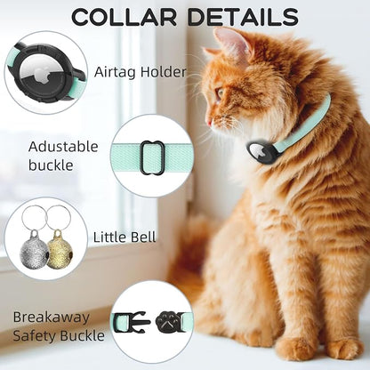 AirTag Cat Collars, Stretchy Collar - Image 5