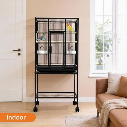Large Bird Cage, 40.5" H Big Bird Cage - Image 6