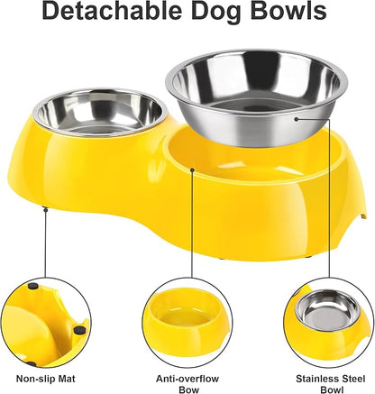 Elevated Dog Bowls Set - Image 4