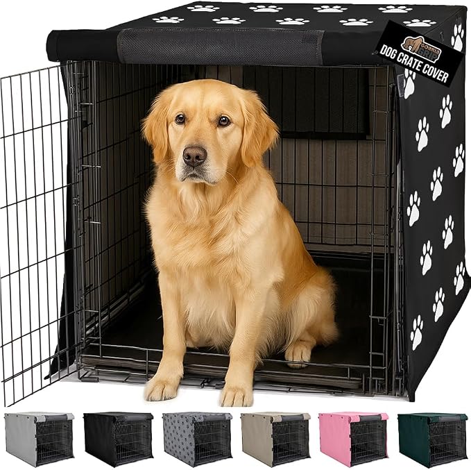 GORILLA GRIP Dog Crate Covers Compatible by GorillaGrip