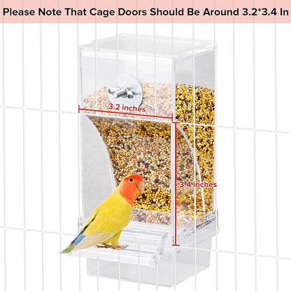 No Mess Bird Feeder Water Dispenser Set, Bird Feeder - Image 6