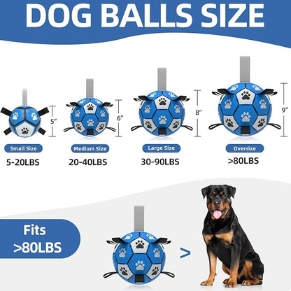 QDAN Extra Large Dog Toys Soccer Ball - Image 8