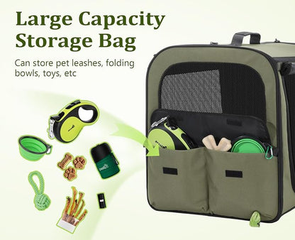 Pecute Dog Car Carrier Stable and Light Weight, Expandable Extra Space Dog - Image 8