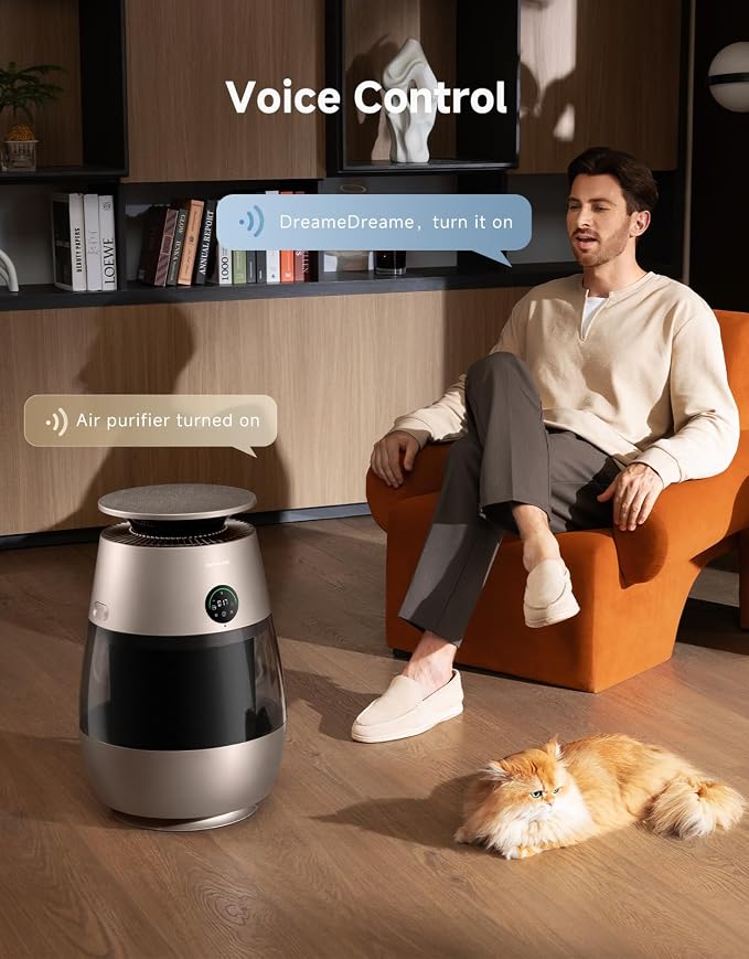 ‌Dreame Pet Air Purifier, Cleans 5, 386 ft² in One Hour, 346 ft² - Image 8