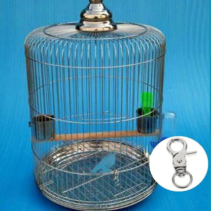 8 Pcs Bird Cage Lock Bird Cage Lobster Clasp, Birdcage Lock Birds Cage Clip - Image 6