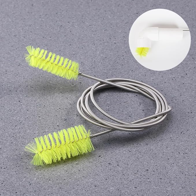 UEETEK Stainless Flexible Cleaning Brush Double Ended Canister Filter Tube Hose - Image 2