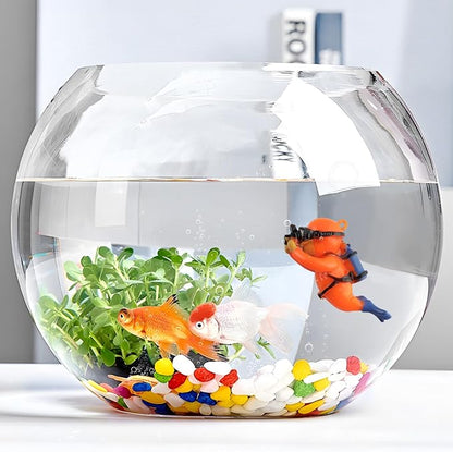 onesimcr Floating Fish Tank Decorations, Aquarium Decorations, Lovely Diver - Image 8