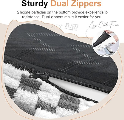 Large Dog Bed Orthopedic Washable: Beds Bolster XL Bed Large Big Dogs Egg Crate - Image 5
