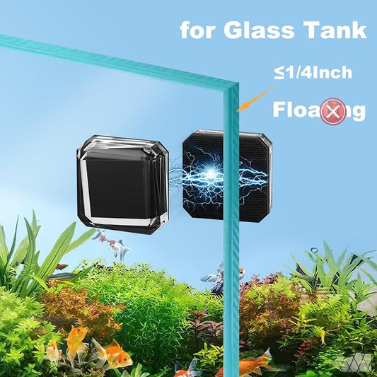 Carefree Fish Aquarium Small Super Magentic Cleaner Fish Tank Algae Scraper - Image 2