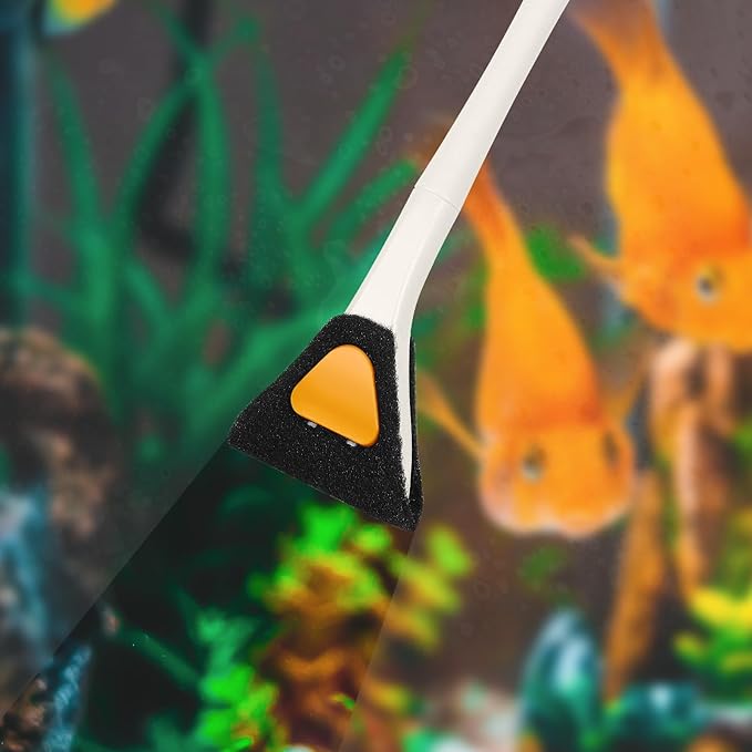 AQUANEAT Fish Tank Cleaning Tools, Aquarium Brushes, Sponge Algae Brush - Image 4