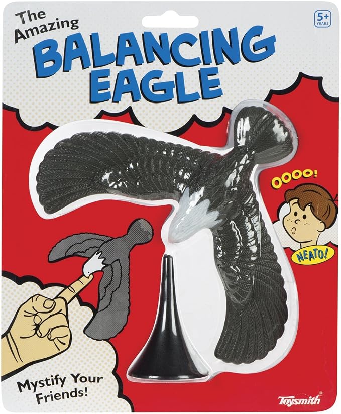 Toysmith Magic Party Trick Balancing Eagle Bird Toy, - Image 2
