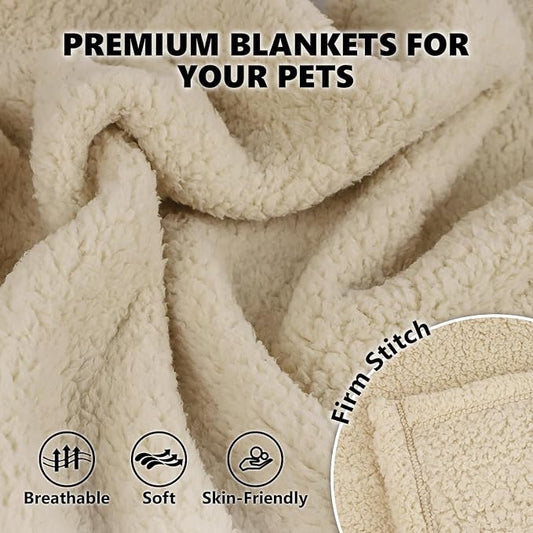 furrybaby 1 Pack 2 Puppy Blankets - Image 2