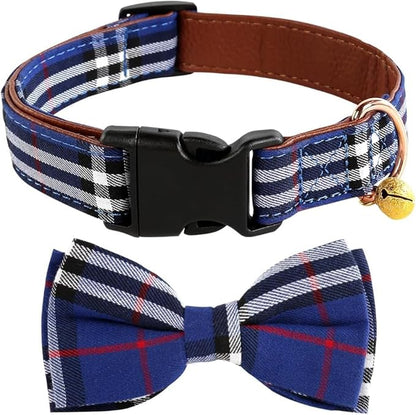 Yizepet Dog Collar with Bow Tie- Adjustable pet Collar by Yizepet
