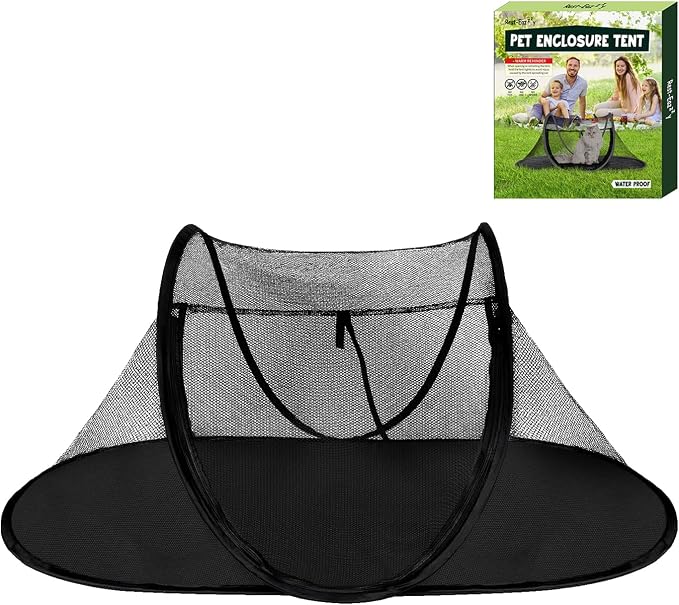 Cat Tent Outdoor, Pet Enclosure Tent Suitable by Rest-Eazzzy