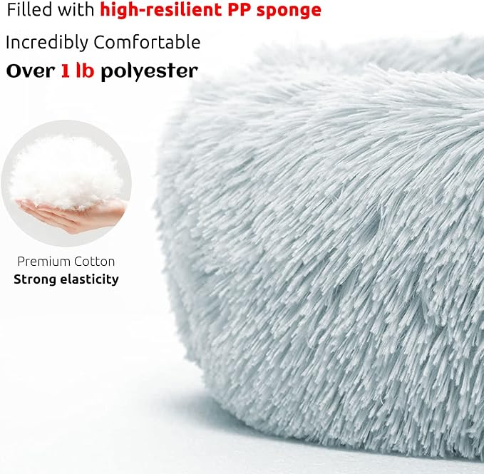 HACHIKITTY Calming Pet Sofa Bed Mat, Washable Plush Couch Cover - Image 3