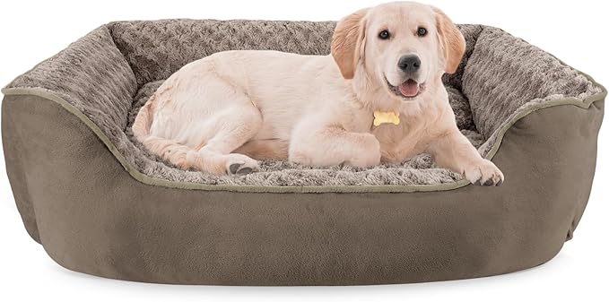 JOEJOY Rectangle Dog Bed for Large Medium Small Dogs by JOEJOY