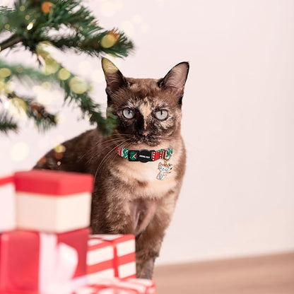 ARING PET 2 Pack Christmas Cat Collars-Cute Cat Collar Breakaway - Image 5