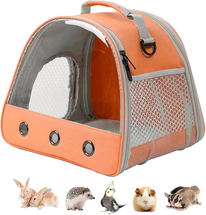 Guinea Pig Carrier Backpack, Bunny Rat Bird by LightUpYourPetsLife