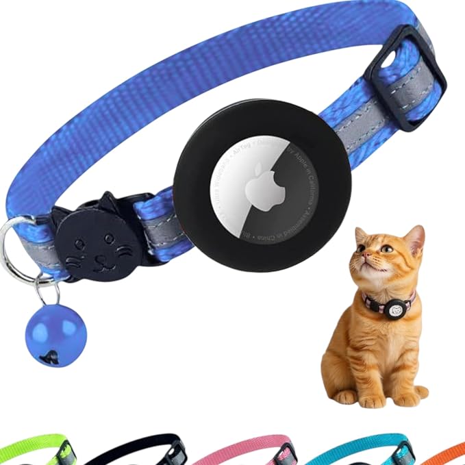 AirTag Cat Collar Airtag Holder by AmazeGoods