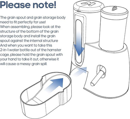 2 in 1 Hamster Water Bottle - Image 6