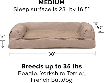 FurHaven Orthopedic Foam Sofa Dog Bed - Image 2