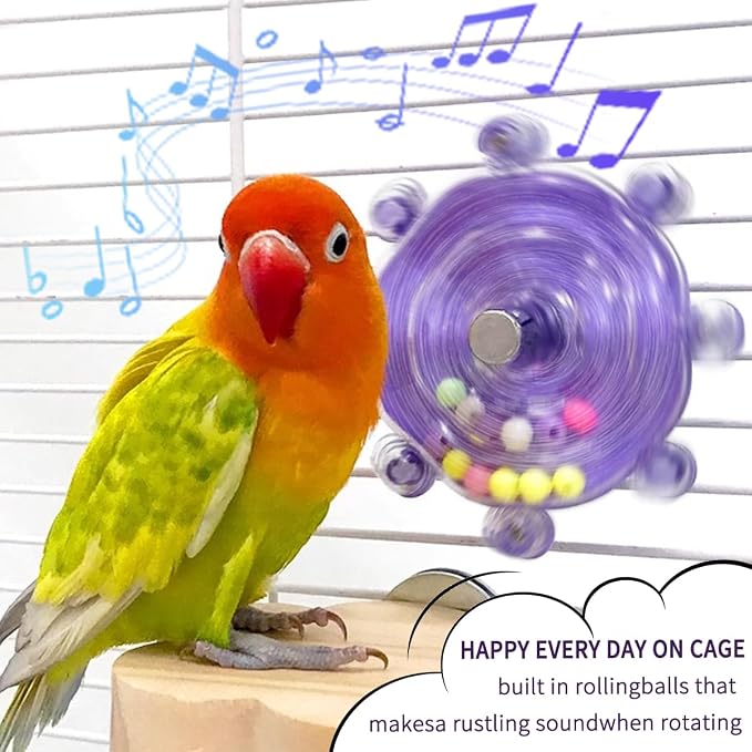 Budgie Toys, Parakeet Training Toy, Interactive Bird Educational Toy - Image 7