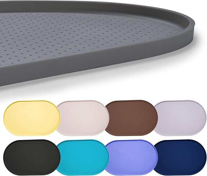 Hubulk 100% Waterproof Silicone Pet Feeding Mat by Hubulk