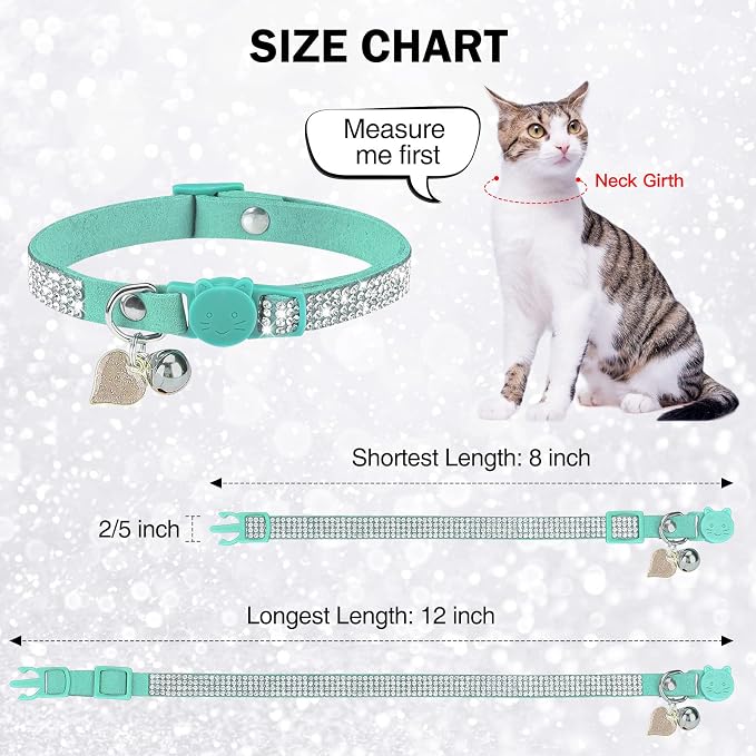 Rhinestone Cat Collar Breakaway - Image 4