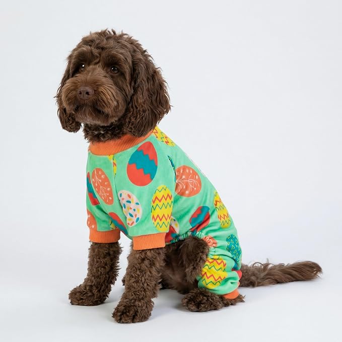 Fitwarm Easter Egg Dog Pajamas, Holiday Dog Clothes - Image 4