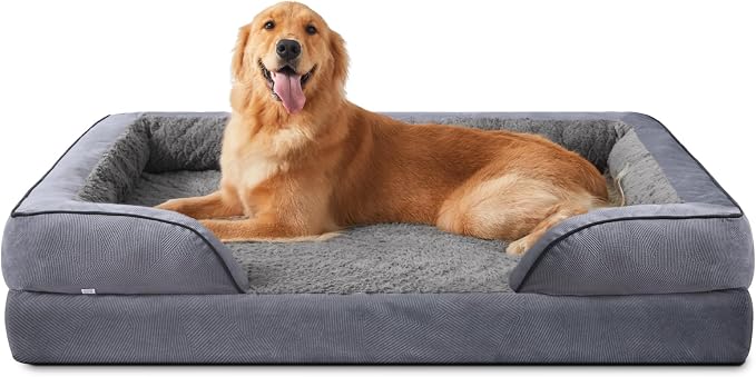 INVENHO Orthopedic Dog Beds Large Sized, XL Washable Dog Sofa by INVENHO