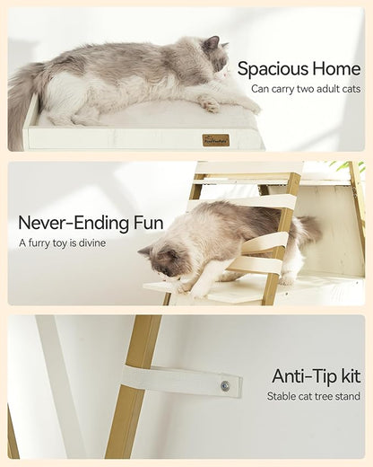 FourFurPets 72.4" Cat Tree, Modern Cat Tower - Image 6