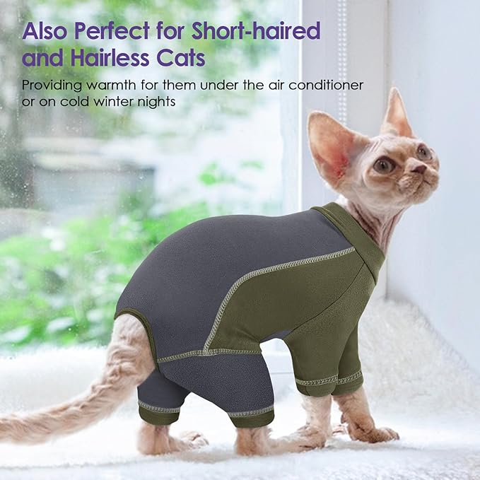 SUNFURA Hair Sticky Cat Clothes, Cat Sweater - Image 7