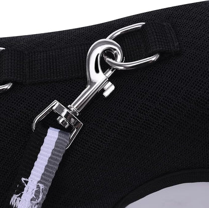 Kitty Harness and Leash for Walking Escape Proof Breathable Mesh Fabric - Image 7