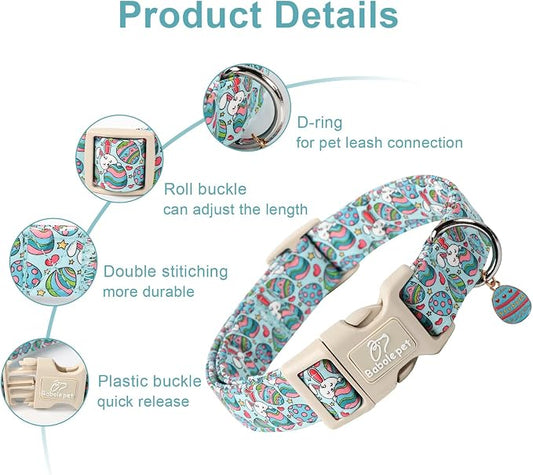Easter Dog Collar for Medium Dogs - Image 2