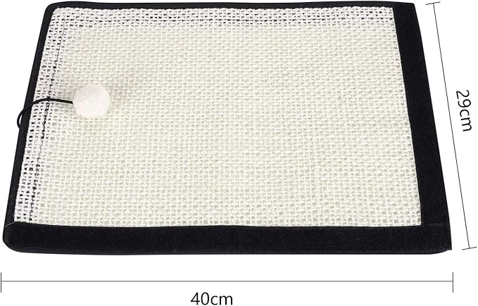 HAOZAIKEJI Cat Scratcher Mat Sofa Protector Natural Sisal Cat Scratching Mat - Image 6