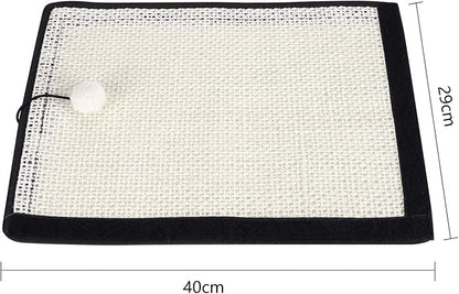 HAOZAIKEJI Cat Scratcher Mat Sofa Protector Natural Sisal Cat Scratching Mat - Image 6