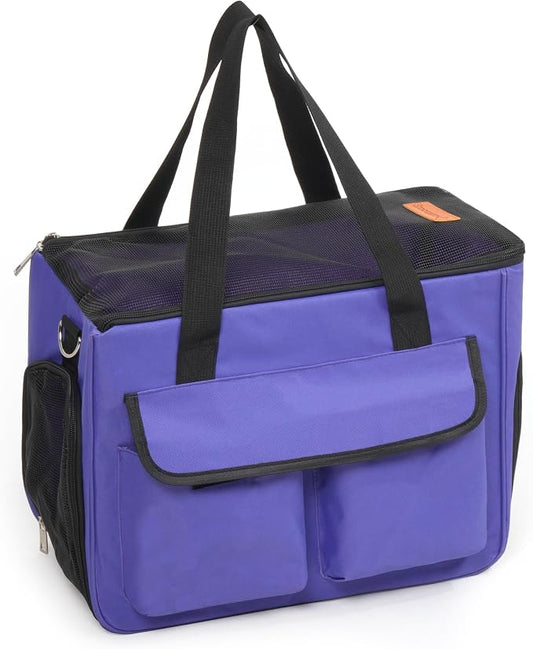 Cat & Dog Carrier for Pets Up to 15 Lbs, Airline Approved Soft-Sided by Unknown