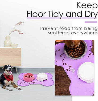 Super Design Dog Food Mat Dog Bowl Mat - Image 2