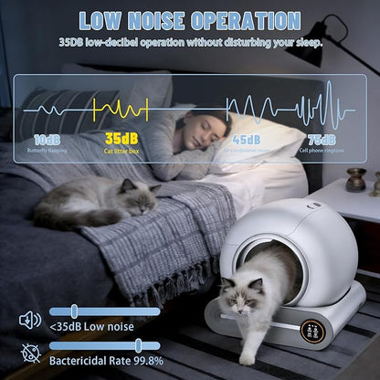 SUW Self Cleaning Litter Box, Automatic Cat Litter Box - Image 7