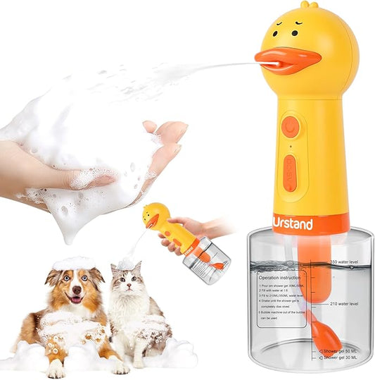 Dog Foaming Soap Dispenser, Automatic Electric Dog Shampoo Foamer Sprayer by Unknown