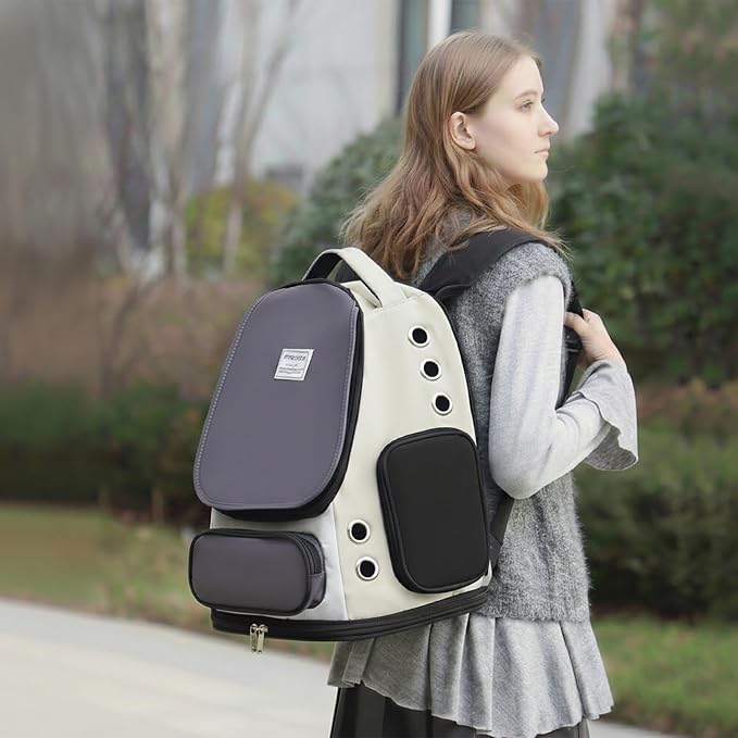 Cat Backpack Carrier, TSA Airline Approved Pet Travel Bag - Image 7