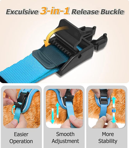 Halypet Cat Harness and Leash Set Escape Proof Adjustable Cat Leash Comfortable - Image 3