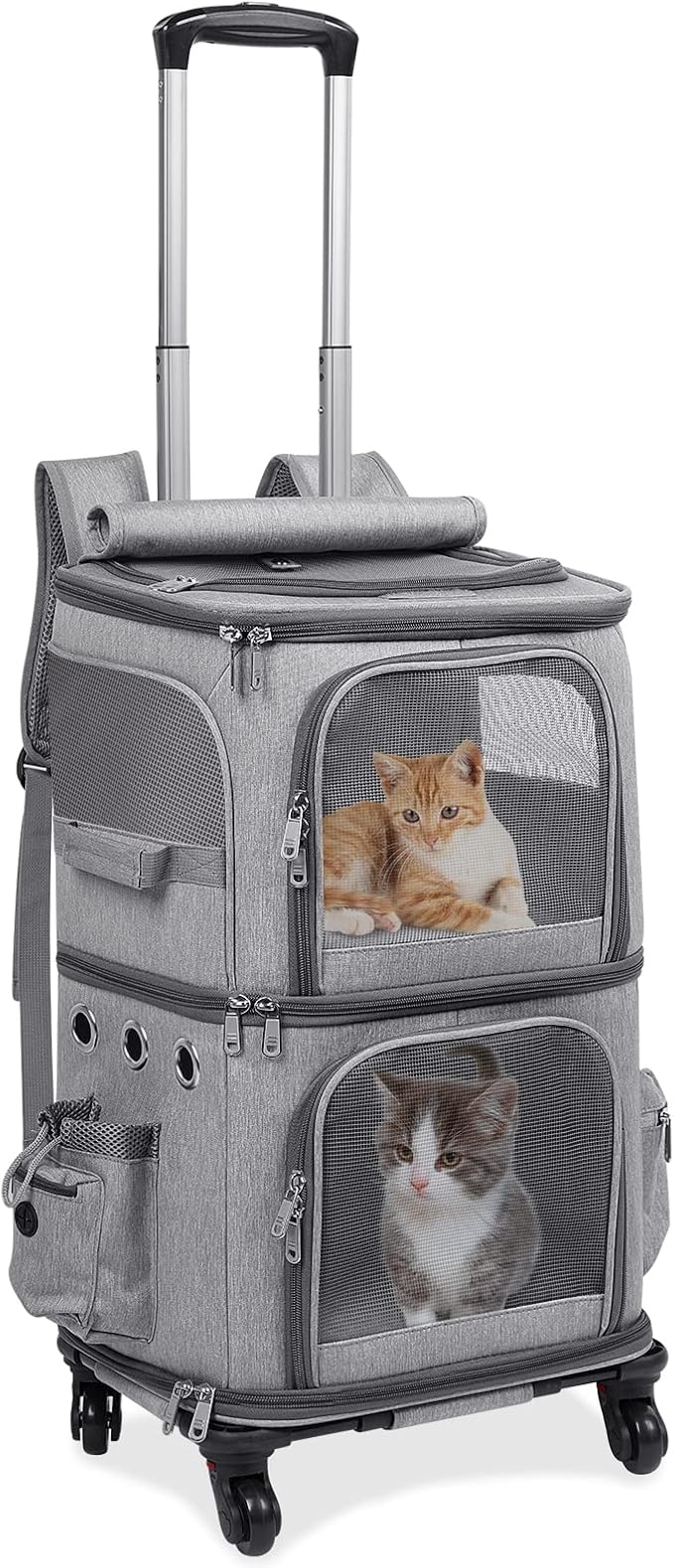 Extra Large Double-Compartment Pet Carrier Backpack by HOVONO