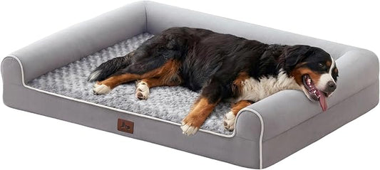Large Dog Beds Large Sized Dogs 48x35x8 Inch, Orthopedic XXL XL Dog Bed by WARMREST