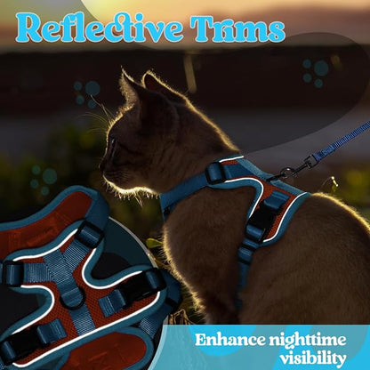 rabbitgoo Cat Harness and Leash Set, Escape Proof Soft Adjustable Vest Harnesses - Image 7