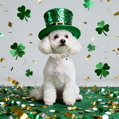 St Patricks Day Dog Collar for Small Dogs - Image 6