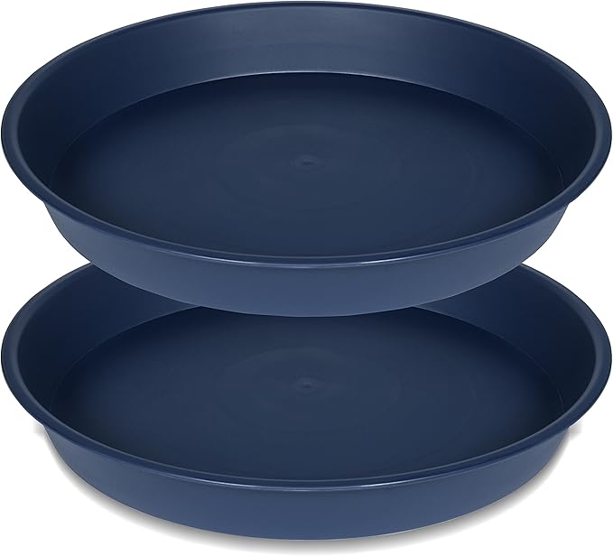 2 Pack of Bird Bath Bowl 12", 1.6" Depth, 10 12 inch Birdbath Bowls Dish Only by Bleuhome